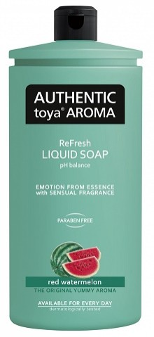 Authentic tek. mýdlo 600ml náplň red watermelon Authentic tek. mýdlo 600ml náplň red watermelon - Kosmetika Hygiena a ochrana pro ruce Tekutá mýdla náhradní náplně